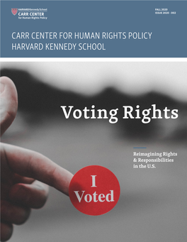 Voting Rights