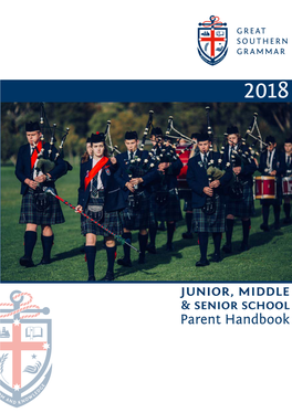 Parent Handbook CONTENTS from the PRINCIPAL