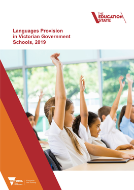 Languages Provision in Victorian Government Schools, 2019