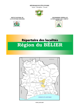 Région Du BÉLIER