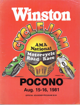Pocono-1981-Program