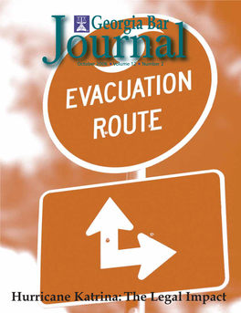 Hurricane Katrina: the Legal Impact While Others Try to Service Everyone Under the Sun