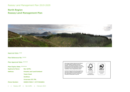 Raasay Land Management Plan 2019-2029