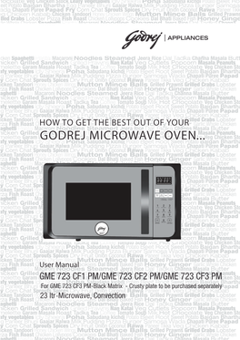 Godrej Microwave Oven