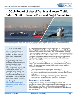 Focus On: 2019 Report of Vessel Traffic and Vessel Traffic Safety