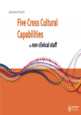 Five Cross Cultural Capabilities for Non-Clinical Staff