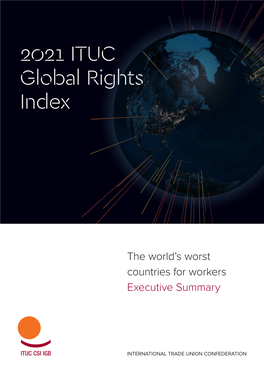 2021 ITUC Global Rights Index