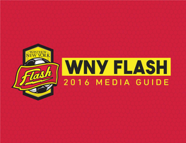 2016 Western New York Flash Media Guide