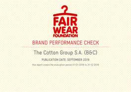 Fair Wear Foundation Believes That Improving Conditions for Apparel Product Location Workers Requires Change at Many Levels