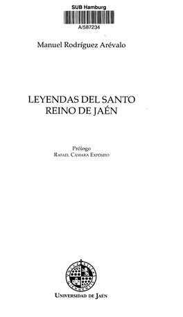 Leyendas Del Santo Reino De Jaén