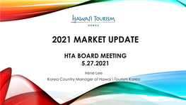 2021 Htk Market Update