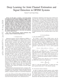 Deep Learning for Joint Channel Estimation and Signal Detection In