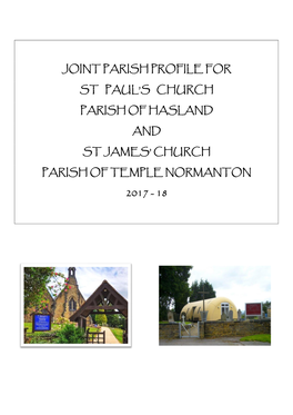 Aulls CHURCH PARISH of HASLAND and St Jamesl