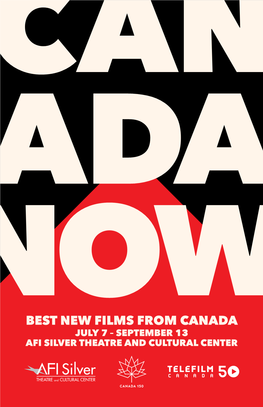Best New Films from Canada