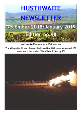 Newsletter November 18