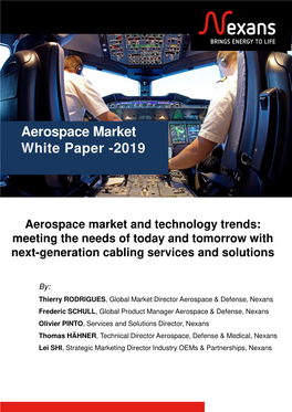 Aerospace Market White Paper -2019