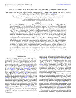 The Least-Luminous Galaxy: Spectroscopy of the Milky Way Satellite Segue 1