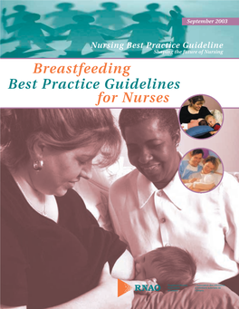 Breastfeeding Best Practice Guidelines for Nurses Greetings from Doris Grinspun Executive Director Registered Nurses Association of Ontario