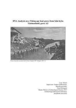 DNA Analysis on a Viking-Age Boat Grave from Sala Hytta Västmanland, Grave A2