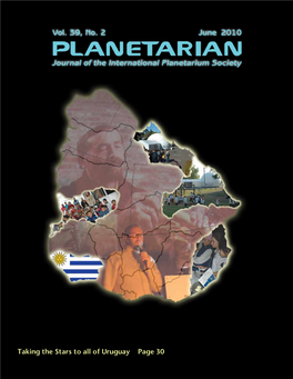Vol. 39, No. 2 June 2010 Journal of the International Planetarium Society