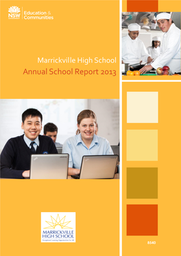 Annual School Report 2013