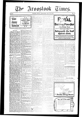 The Aroostook Times, April 26, 1911