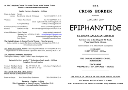 Cross Border Epiphanytide 2019