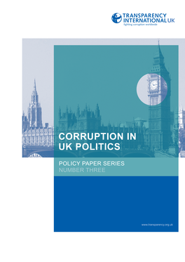 Corruption in Uk Politics