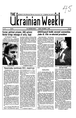 The Ukrainian Weekly 1989, No.45