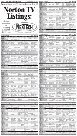 06 6-10-14 TV Guide.Indd