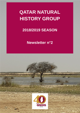 QNHG 2018-2019 Newsletter Issue 2
