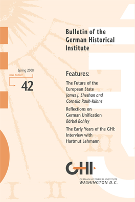 Bulletin of the German Historical Institute