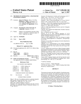 (12) United States Patent (10) Patent No.: US 7,199,281 B2 Murray Et Al