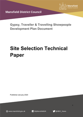 Site Selection Technical Paper