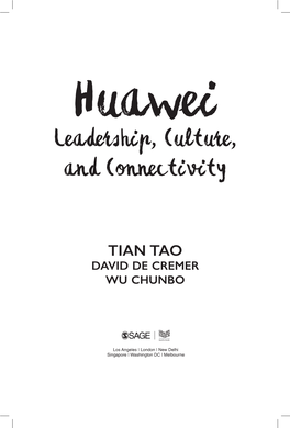Leadership, Culture, and Connectivity