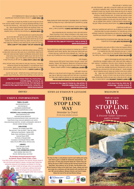 The Stop Line Way Brochure