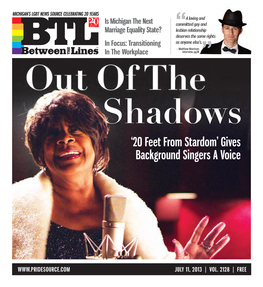 '20 Feet from Stardom' Gives Background Singers a Voice