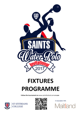 Fixtures Programme