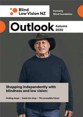 Shopping Independently with Blindness and Low Vision