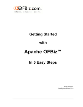 Apache Ofbiz™