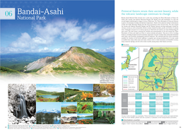 Bandai-Asahi National Park Extends Over a Wide Area, Including the Three Mountains of Dewa, the National Park Asahi, Iide, Azuma, and Adatera Mountain Ranges, Mt