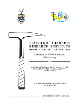 Economic Geology Research Institute Hugh Allsopp Laboratory