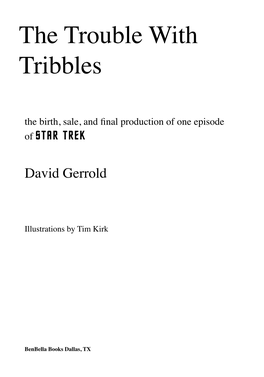 Trouble with Tribbles