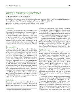 Getah Virus Infection 155