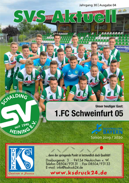 1.FC Schweinfurt 05