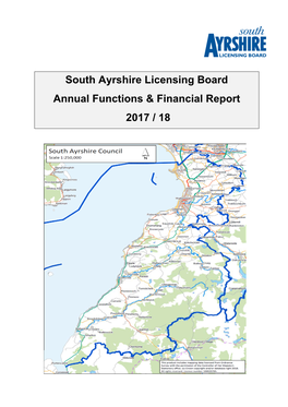 South Ayrshire Licensing Board Annual Functions & Financial