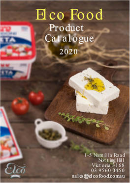 Product Catalogue 2020