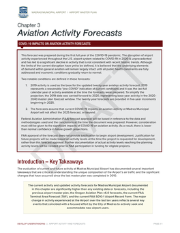 Aviation Activity Forecasts