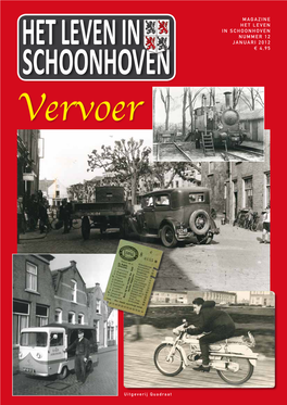 Magazine Het Leven in Schoonhoven Nummer 12 Januari 2012 € 4,95