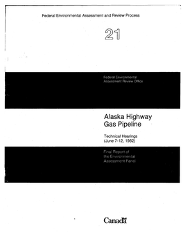 Alaska Highway Gas Pipeline